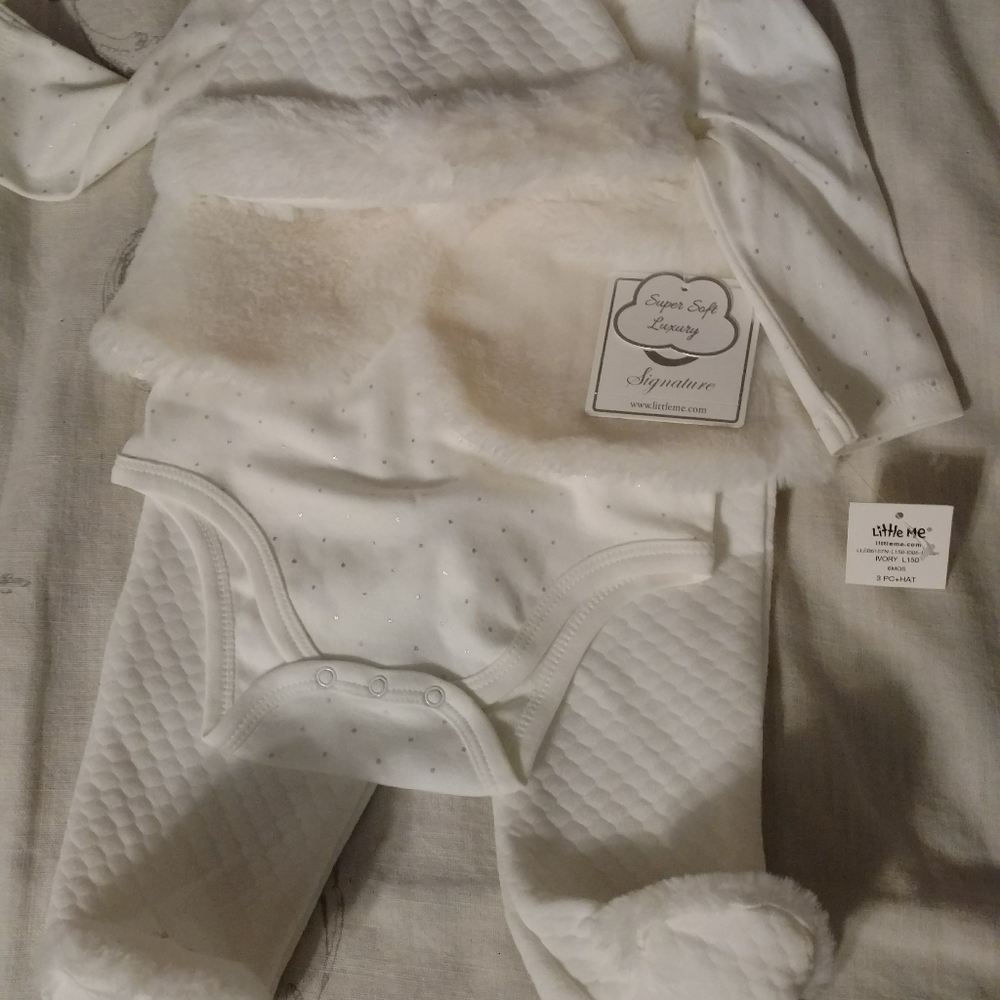 Little Me winter outfit NWT